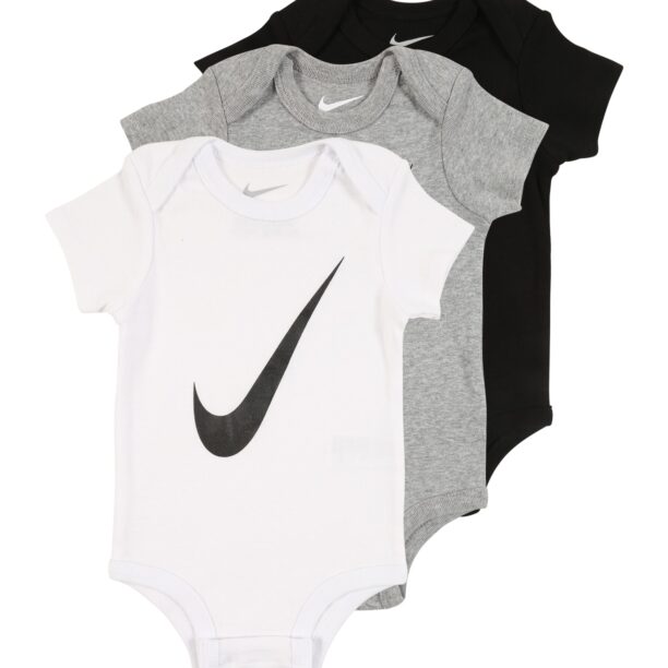 Nike Sportswear Salopetă/Body  gri amestecat / negru / alb