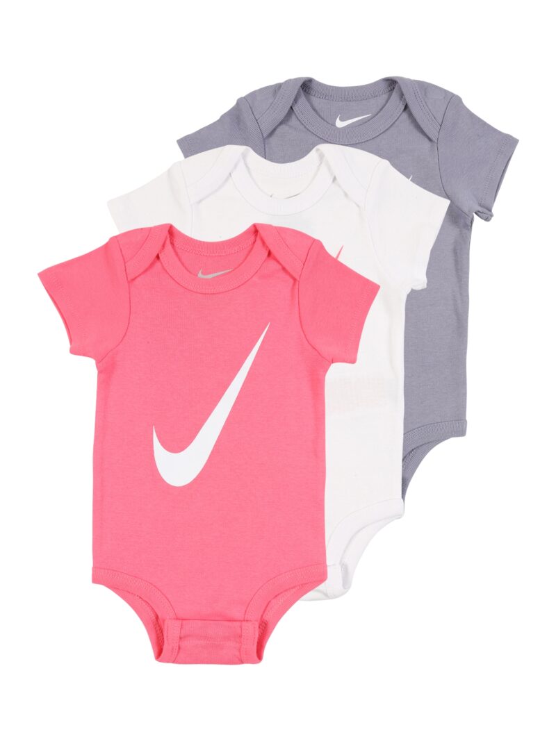 Nike Sportswear Salopetă/Body  gri / roz / alb