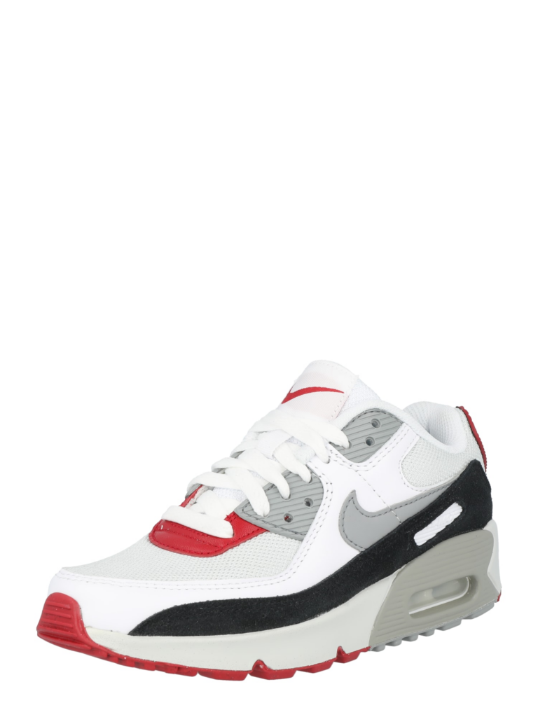 Nike Sportswear Sneaker 'Air Max 90 LTR'  gri / gri deschis / roșu / negru