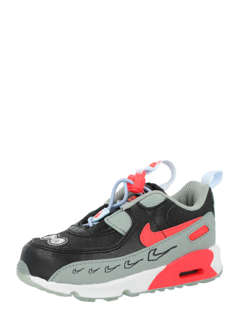 Nike Sportswear Sneaker 'Air Max 90 Toggle SE'  gri fumuriu / roșu pepene / negru / alb