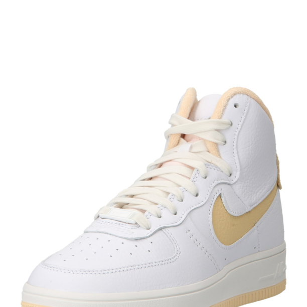 Nike Sportswear Sneaker înalt 'AF1 SCULPT'  portocaliu / alb