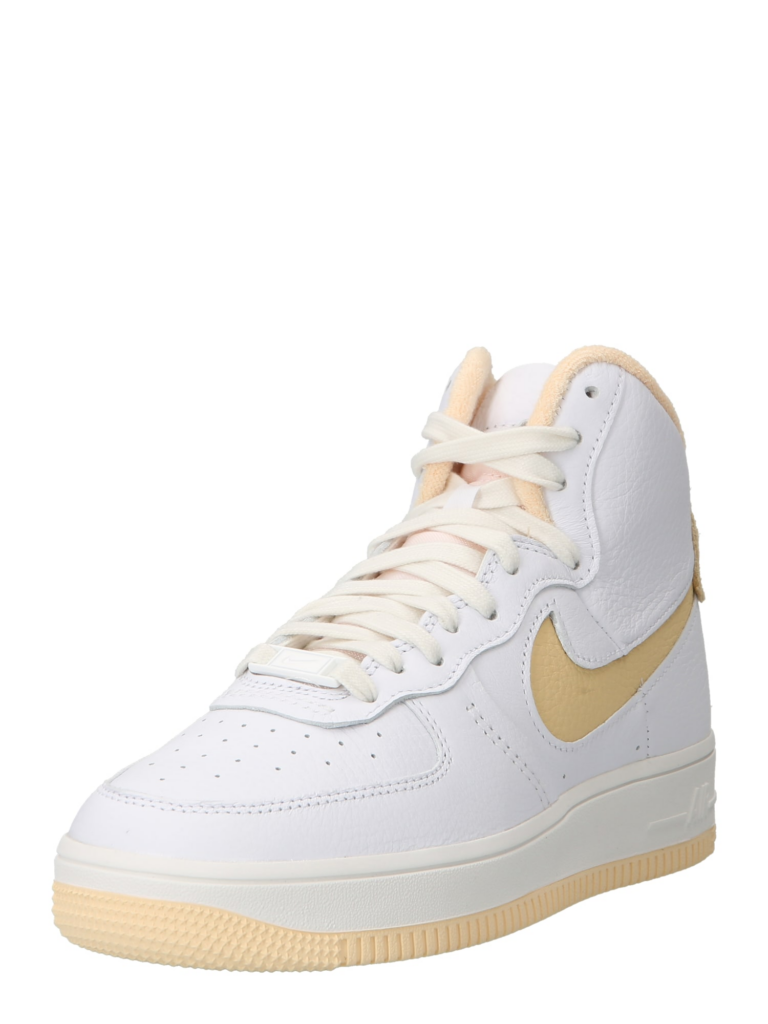 Nike Sportswear Sneaker înalt 'AF1 SCULPT'  portocaliu / alb