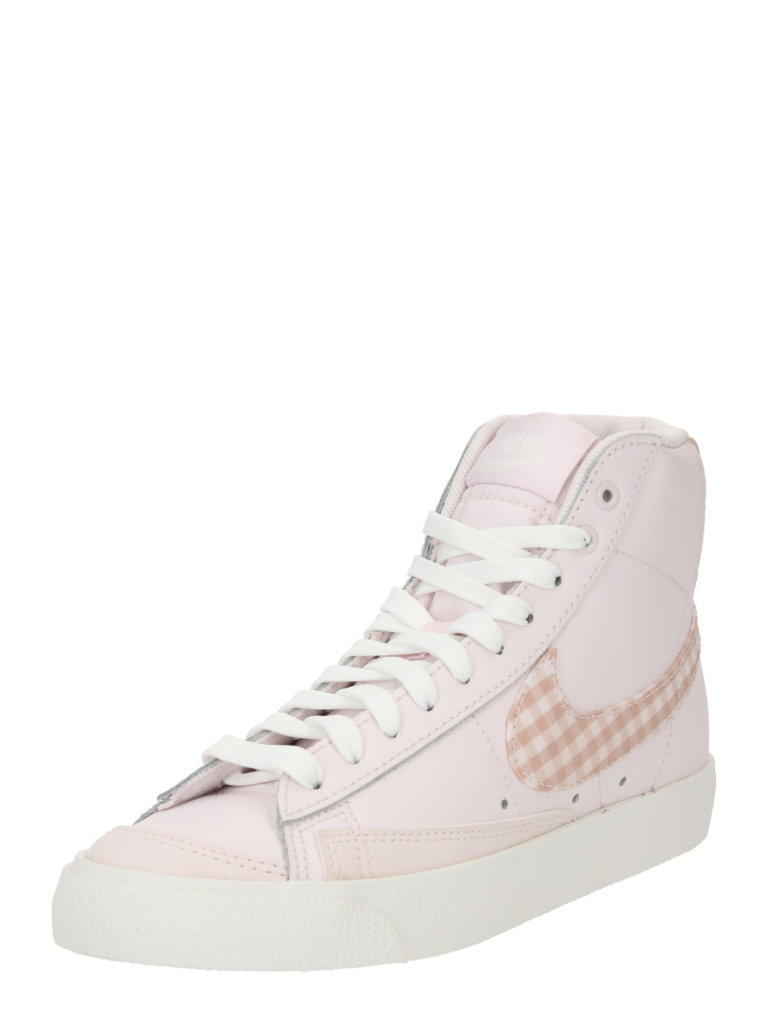 Nike Sportswear Sneaker înalt 'BLAZER MID 86'  maro deschis / roz / alb murdar