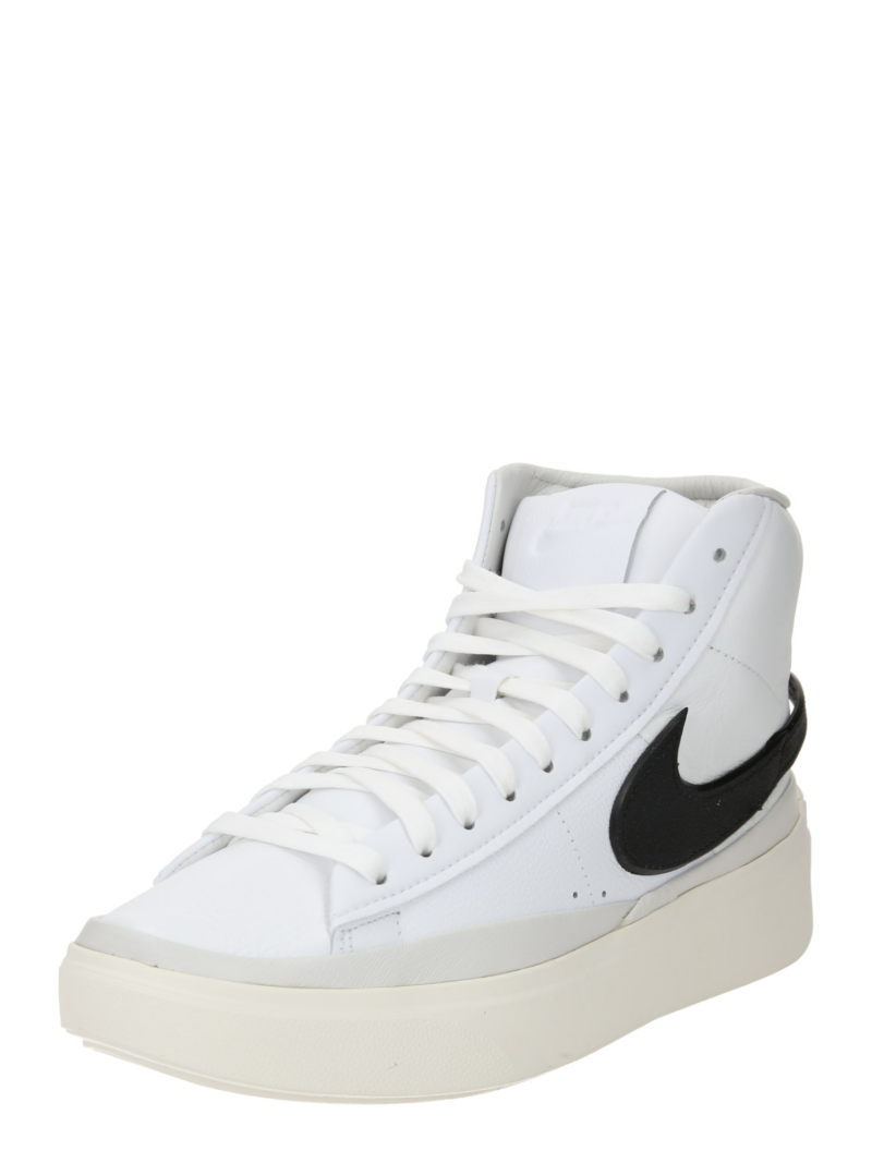 Nike Sportswear Sneaker înalt 'BLAZER PHANTOM'  negru / alb