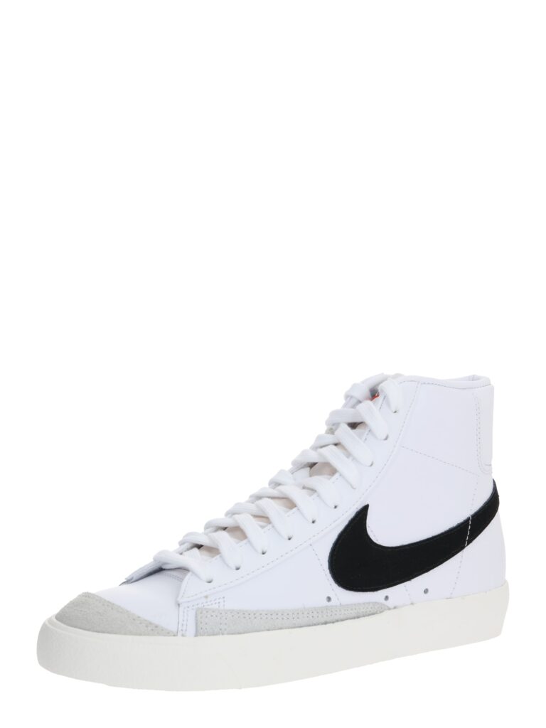 Nike Sportswear Sneaker înalt 'Blazer Mid 77 Vintage'  negru / alb