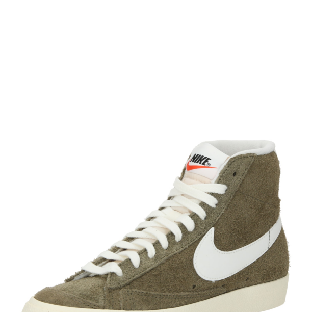 Nike Sportswear Sneaker înalt 'Blazer Mid '77 Vintage'  oliv / alb