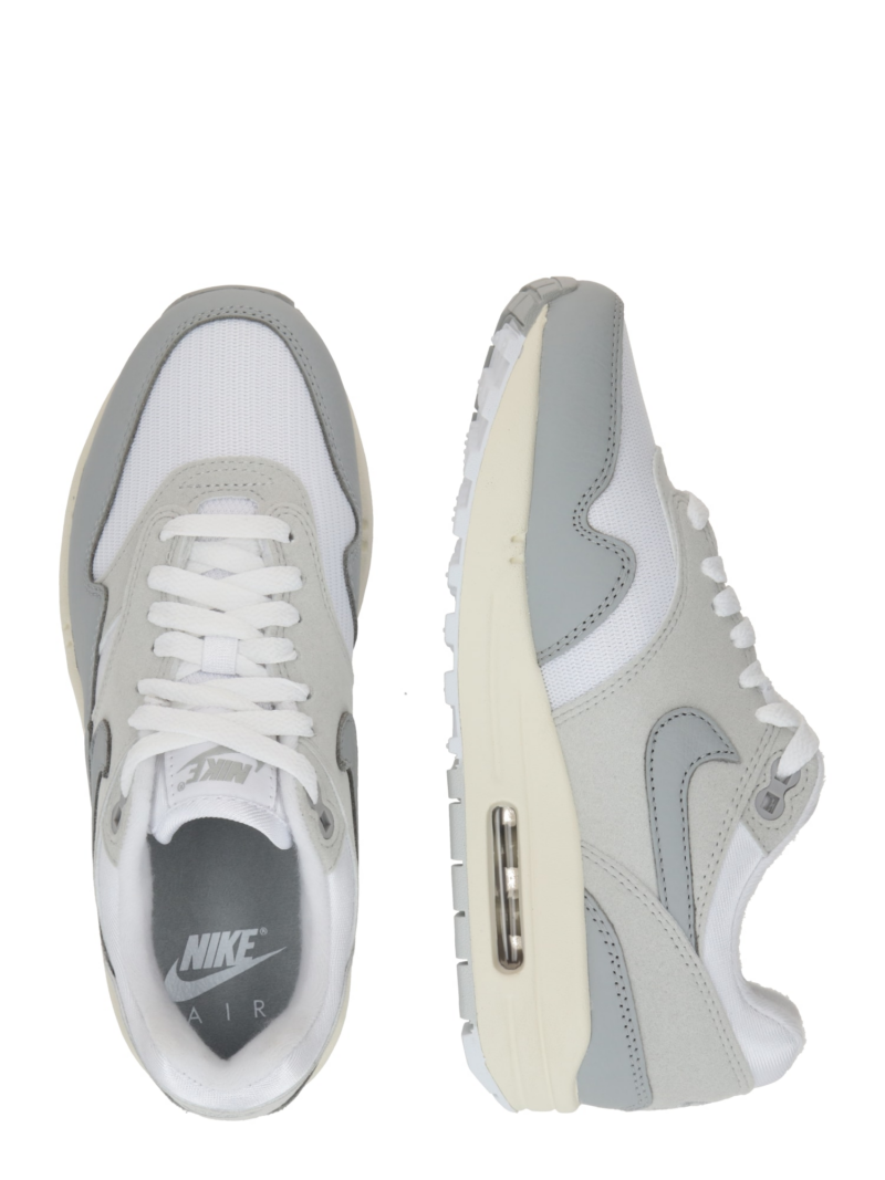 Nike Sportswear Sneaker low 'AIR MAX 1 87'  gri / gri deschis / alb