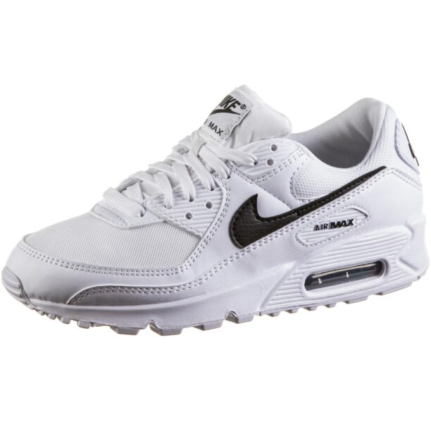 Nike Sportswear Sneaker low 'AIR MAX 90'  negru / alb