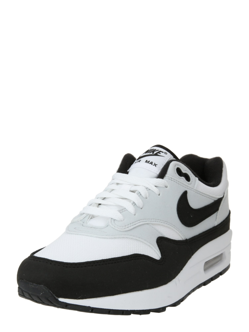 Nike Sportswear Sneaker low 'Air Max 1'  negru / alb / alb natural