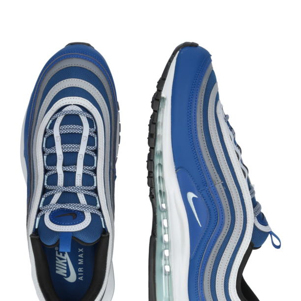 Nike Sportswear Sneaker low 'Air Max 97'  albastru / gri / gri deschis / alb