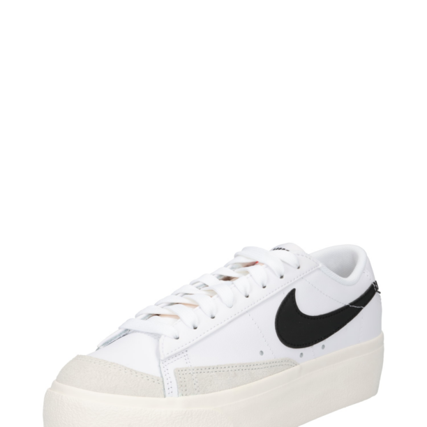 Nike Sportswear Sneaker low 'Blazer'  gri deschis / negru / alb