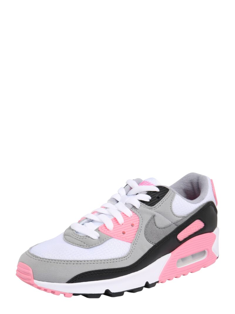 Nike Sportswear Sneaker low 'Nike Air Max 90'  gri / roz / alb