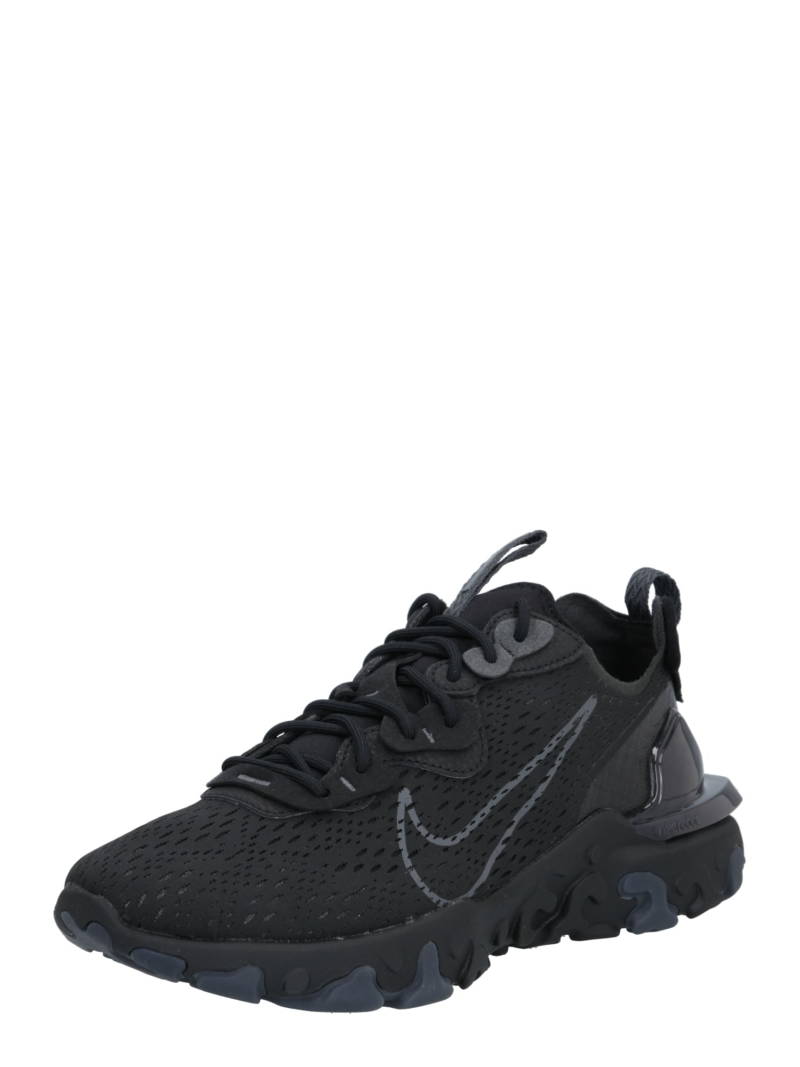 Nike Sportswear Sneaker low 'REACT VISION'  gri deschis / negru