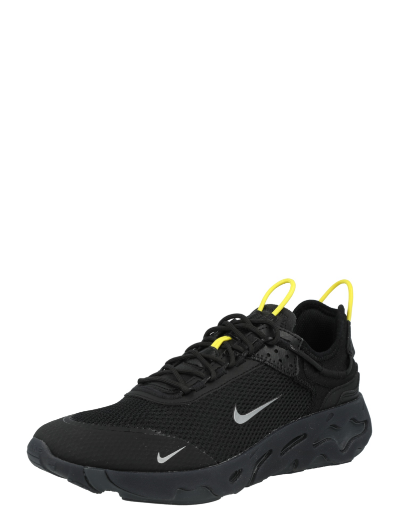 Nike Sportswear Sneaker low 'React Live'  galben / gri argintiu / negru