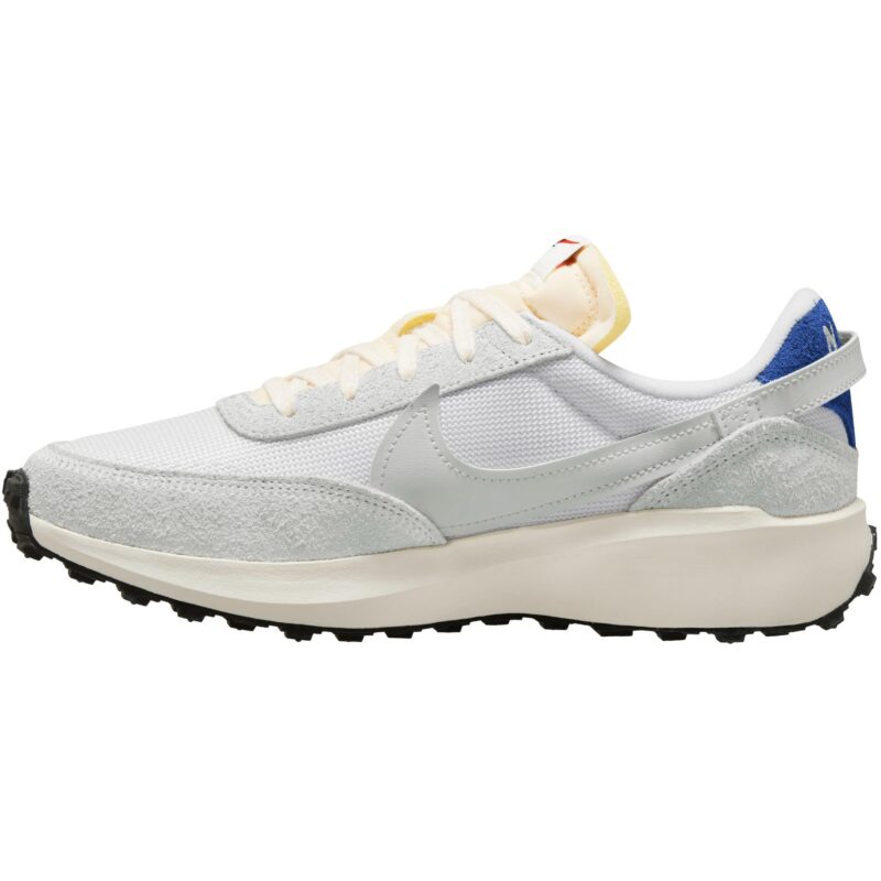 Nike Sportswear Sneaker low ' Waffle Debut'  crem / albastru regal / albastru deschis / roșu