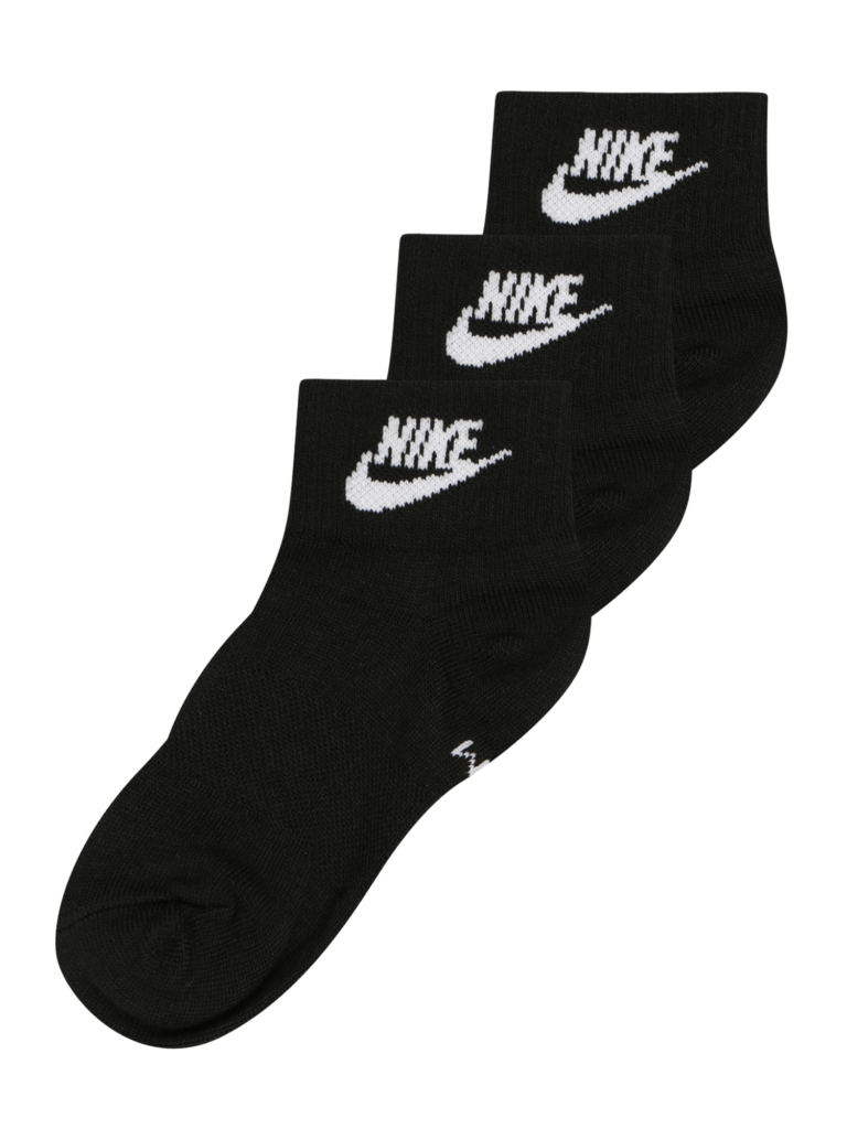 Nike Sportswear Șosete  negru / alb