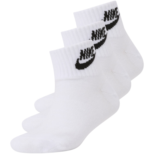 Nike Sportswear Șosete  negru / alb