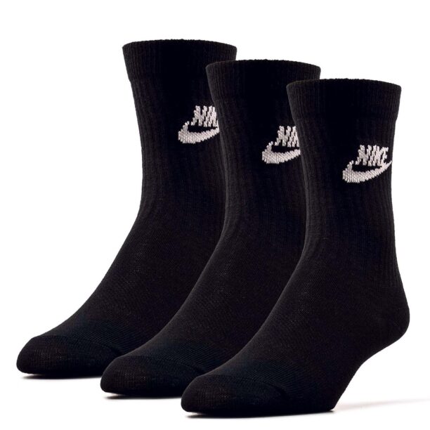 Nike Sportswear Șosete  negru / alb