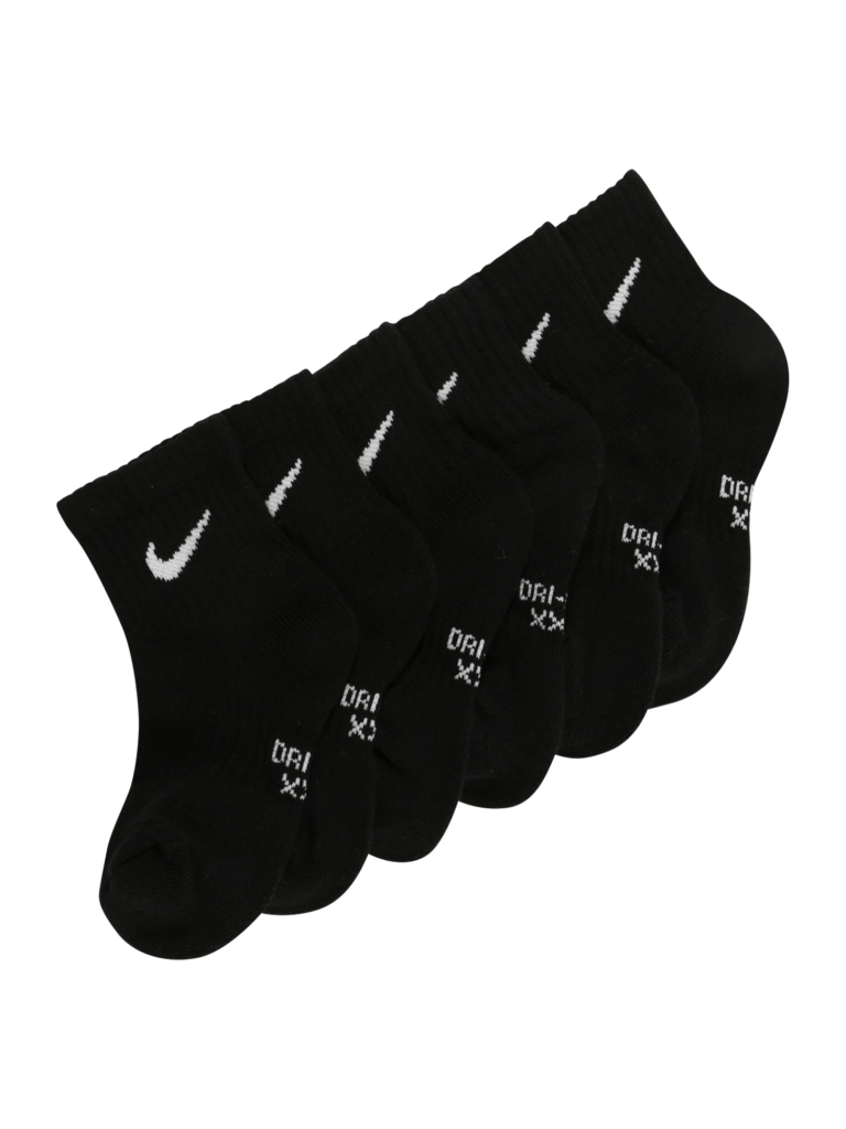 Nike Sportswear Șosete sport  negru / alb