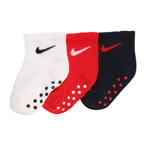 Nike Sportswear Șosete sport  roșu / negru / alb