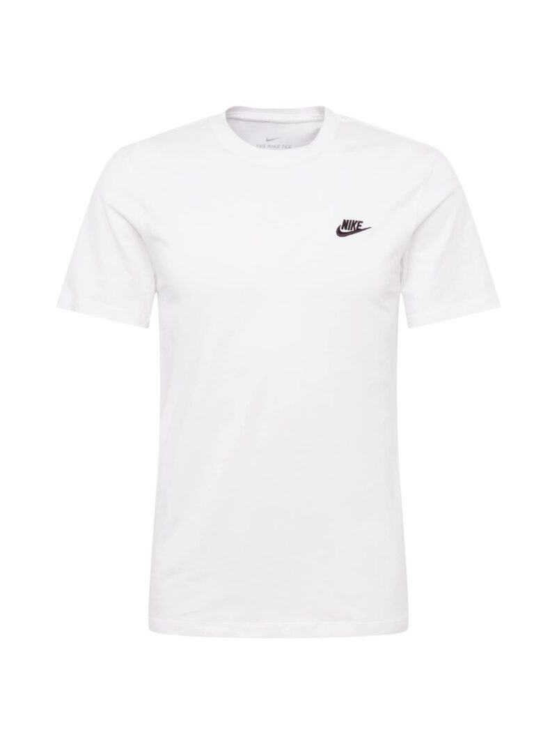 Nike Sportswear Tricou 'Club'  negru / alb