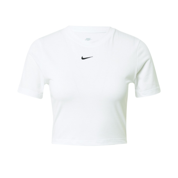 Nike Sportswear Tricou 'Essential'  negru / alb