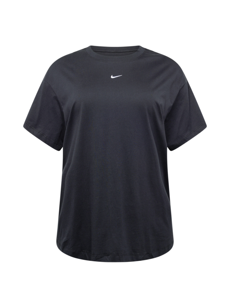 Nike Sportswear Tricou 'Essential'  negru / alb