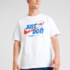 Nike Sportswear Tricou 'M90'  albastru regal / roșu orange / alb