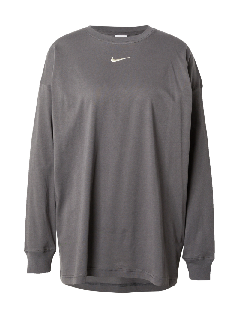 Nike Sportswear Tricou  gri / alb