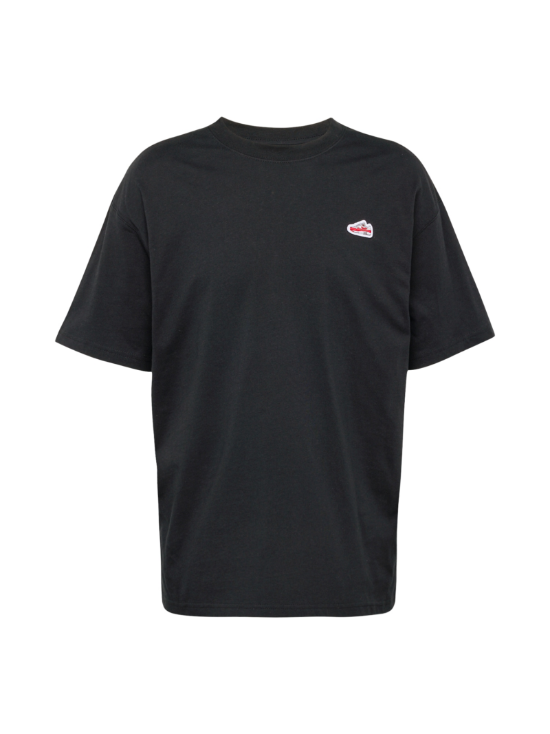 Nike Sportswear Tricou  gri deschis / roșu / negru / alb