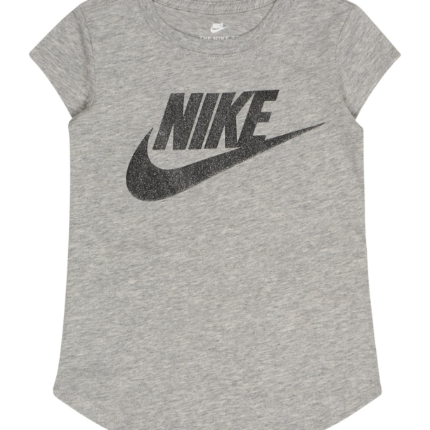 Nike Sportswear Tricou  gri închis / negru