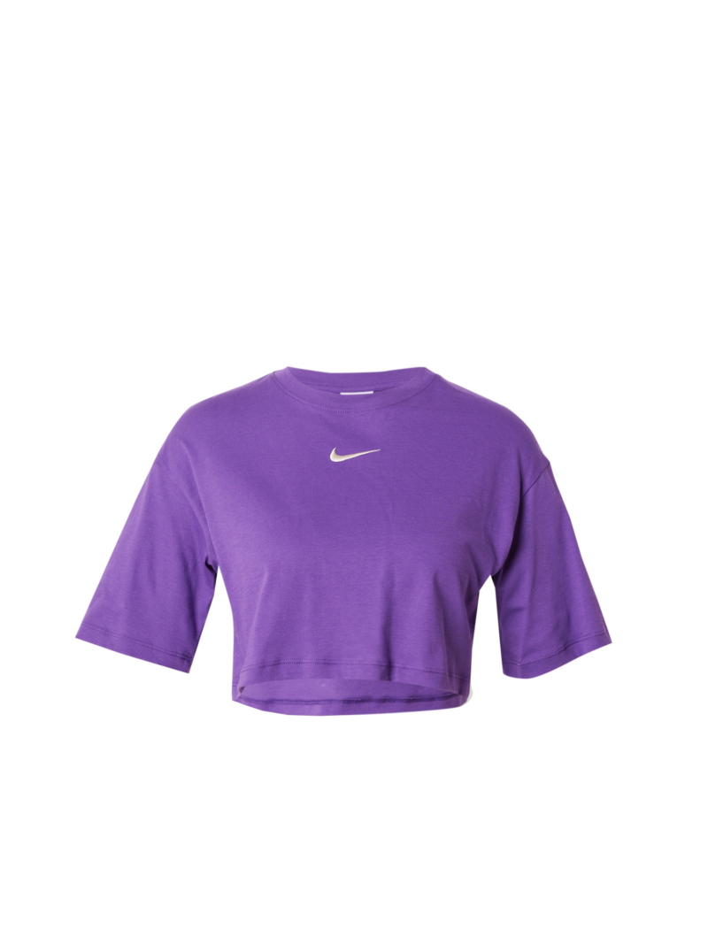 Nike Sportswear Tricou  lila / alb murdar