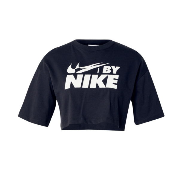 Nike Sportswear Tricou  negru / alb