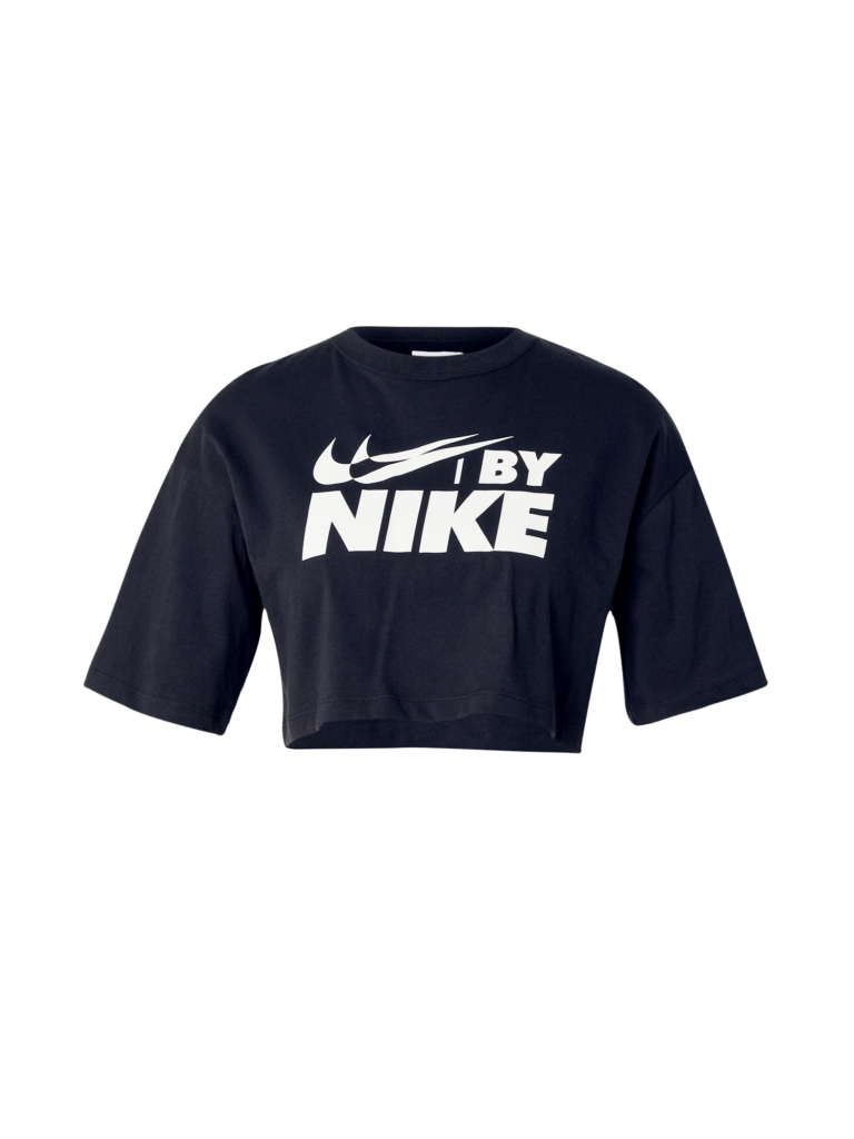 Nike Sportswear Tricou  negru / alb