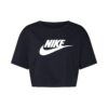 Nike Sportswear Tricou  negru / alb