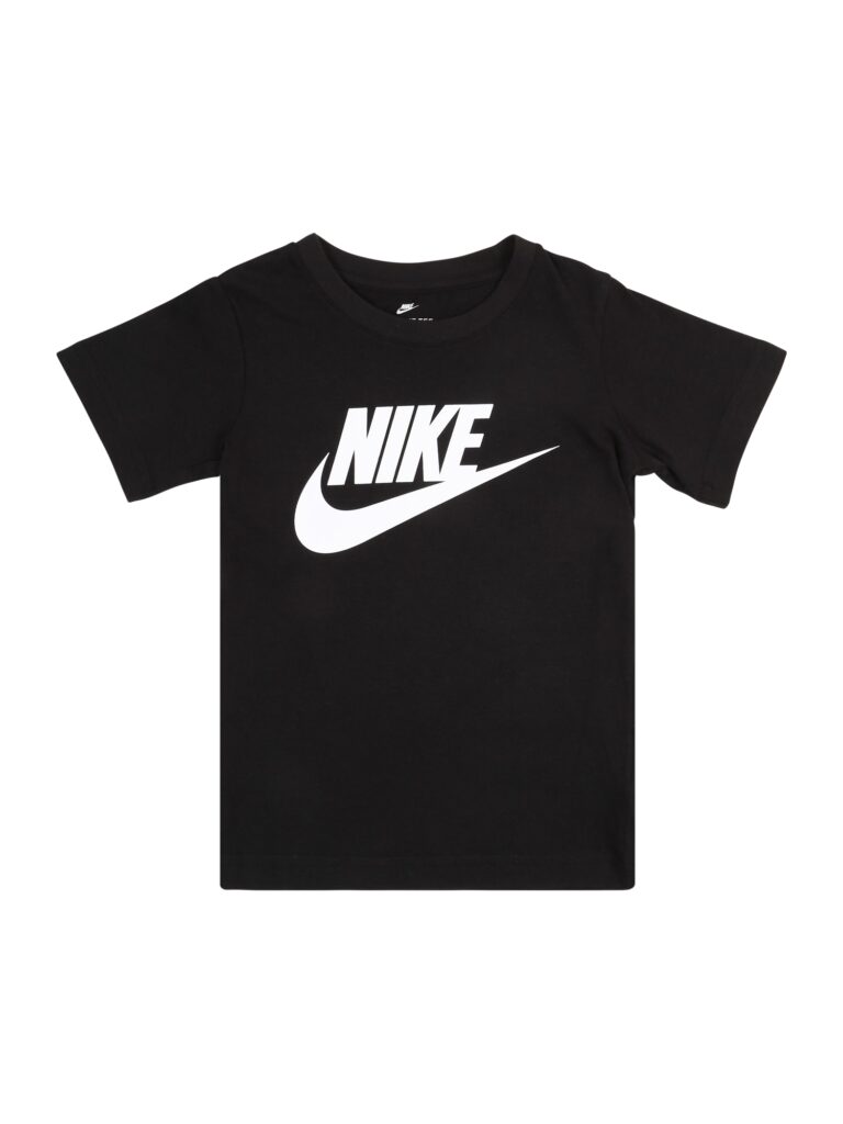 Nike Sportswear Tricou  negru / alb