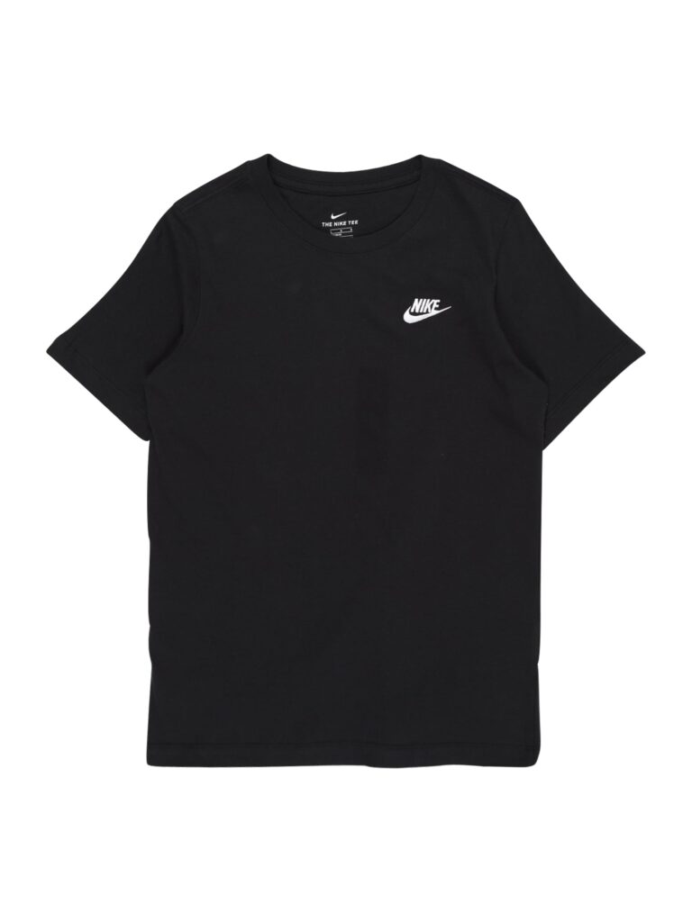 Nike Sportswear Tricou  negru / alb