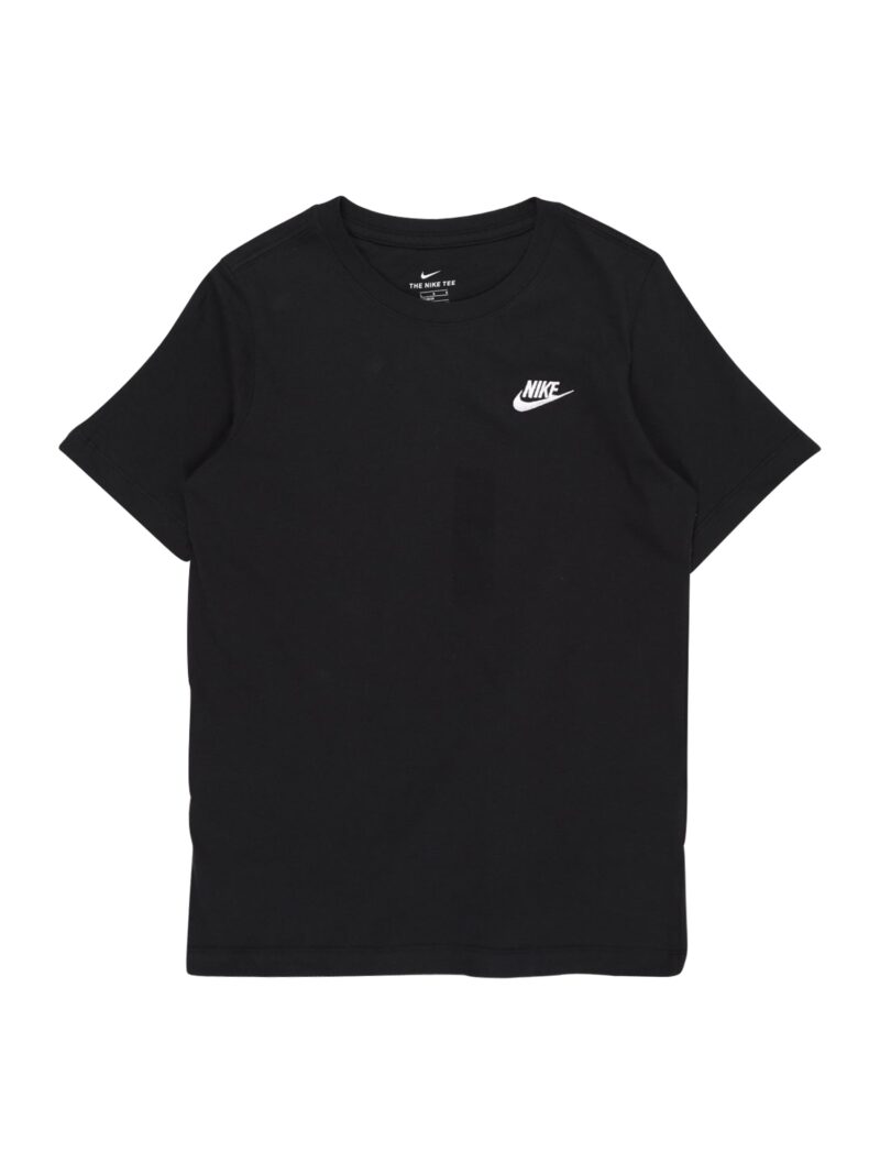 Nike Sportswear Tricou  negru / alb