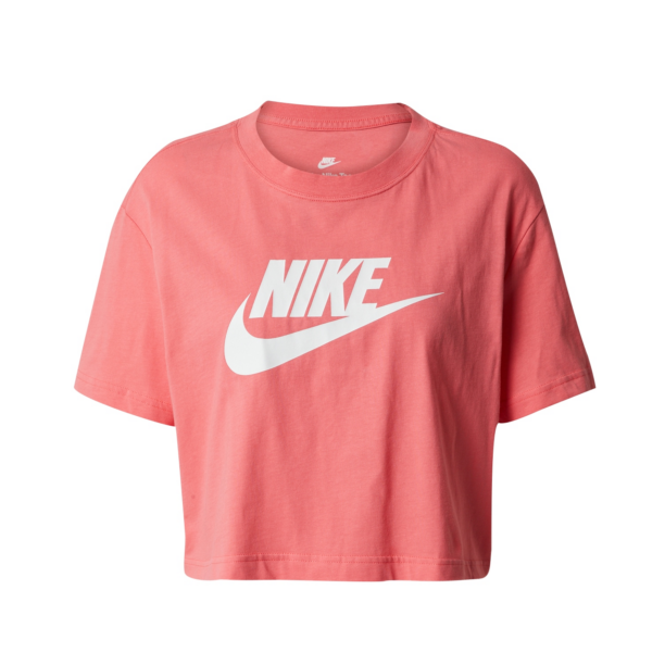 Nike Sportswear Tricou  portocaliu somon / alb