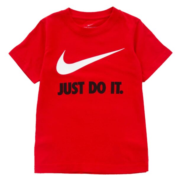 Nike Sportswear Tricou  roșu / negru / alb