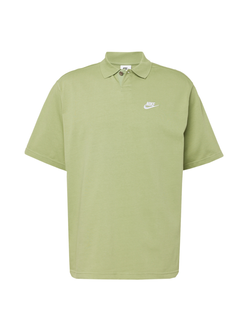 Nike Sportswear Tricou  verde pastel / alb