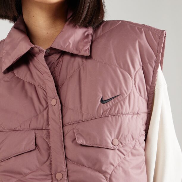 Preţ Nike Sportswear Vestă 'ESSNTIAL'  mauve / negru