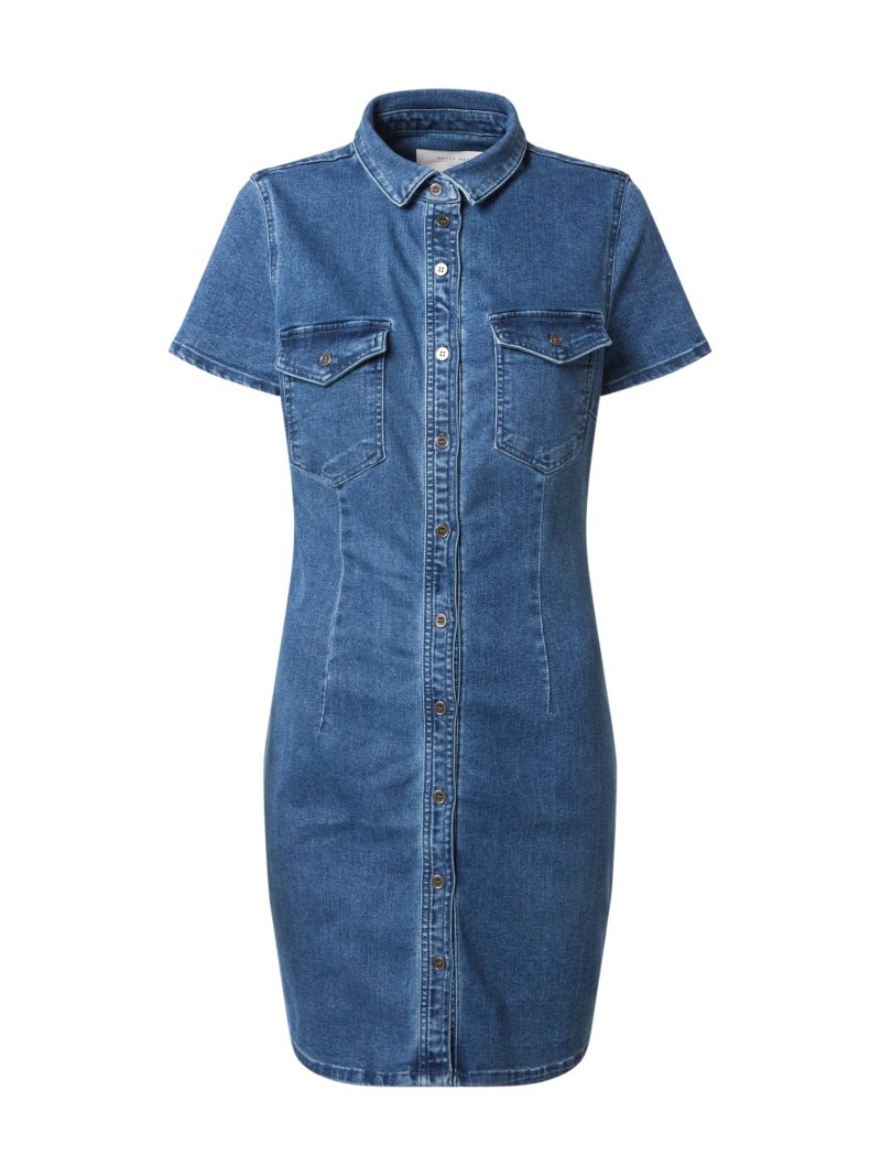 Noisy may Rochie tip bluză 'Joy'  albastru denim