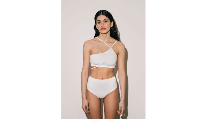 Norba Lagoon Swim Top White preţ