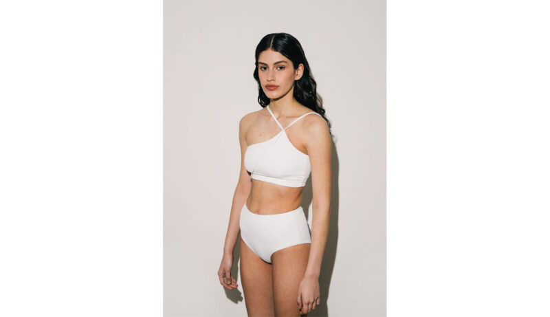 Norba Lagoon Swim Top White