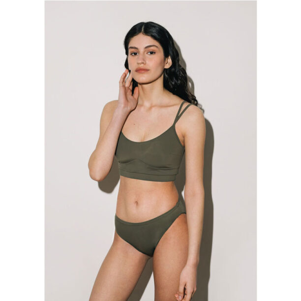 Norba Low Waist Swim Briefs Green preţ