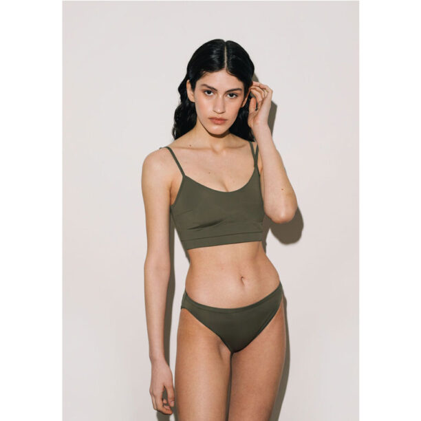 Norba Low Waist Swim Briefs Green