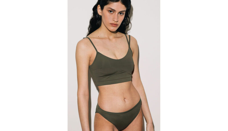 Preţ Norba Split Swim Top Green