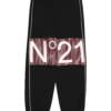 N°21 Pantaloni  maro / negru / alb