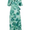 OBJECT Rochie 'ELIN'  verde jad